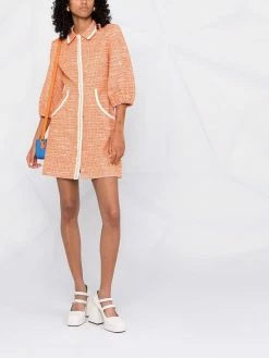 Maje knitted mini dress